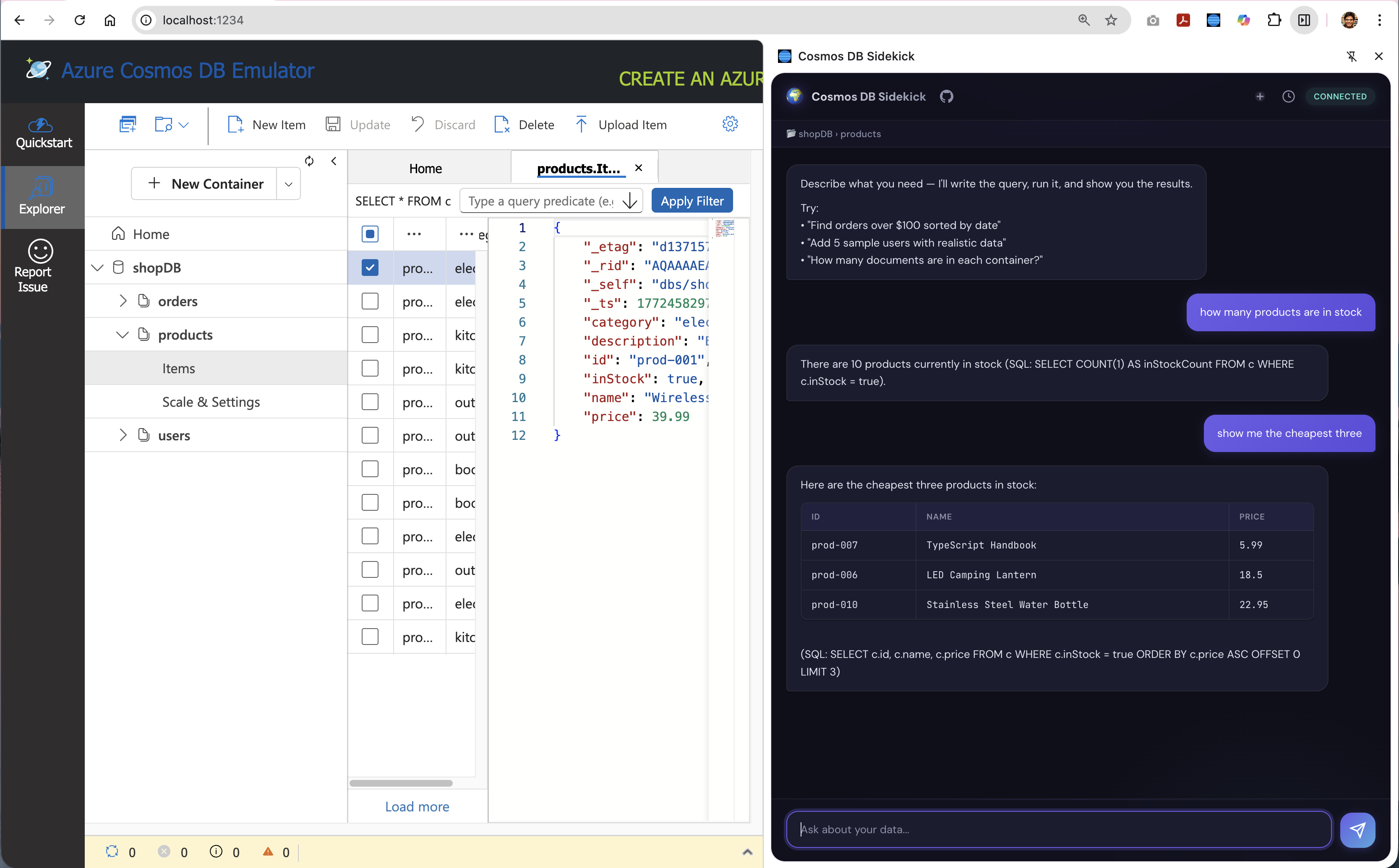 Exploring data with natural language